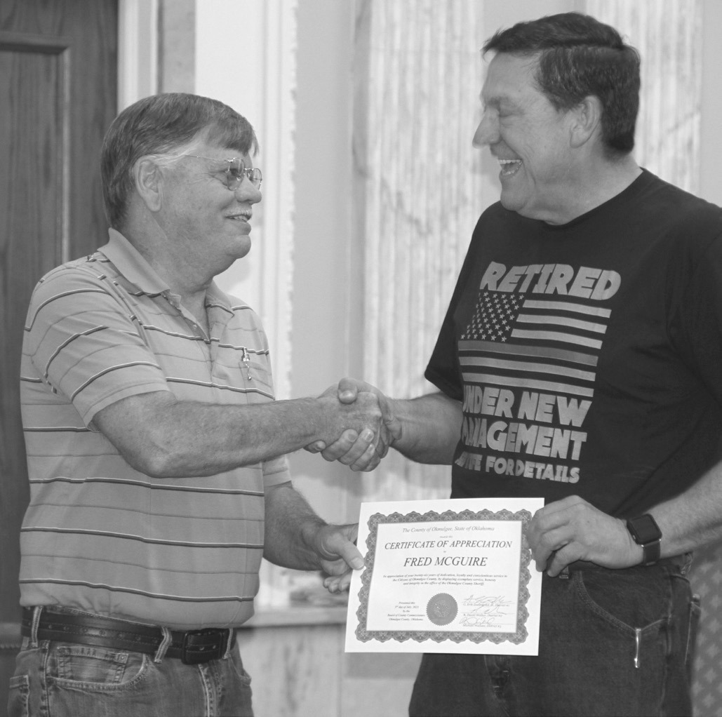 Retired Undersheriff Honored