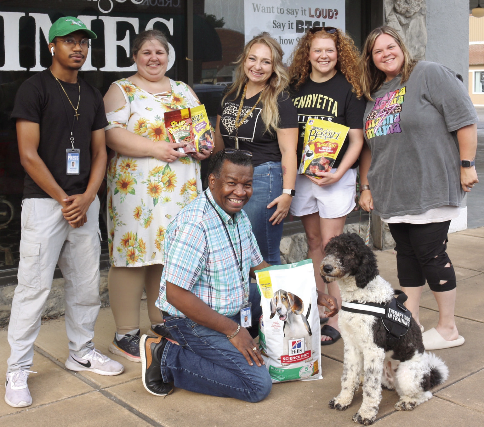 Therapy Dog Collection Underway